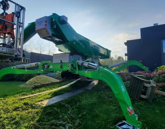 Spinhoogwerker 39m GTPLUS - Teupen