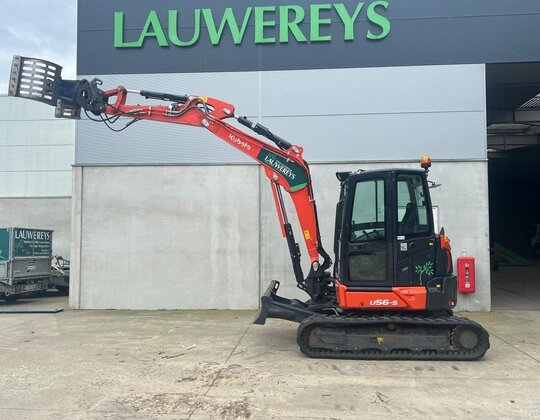 Minigraver Kubota 5,5Ton